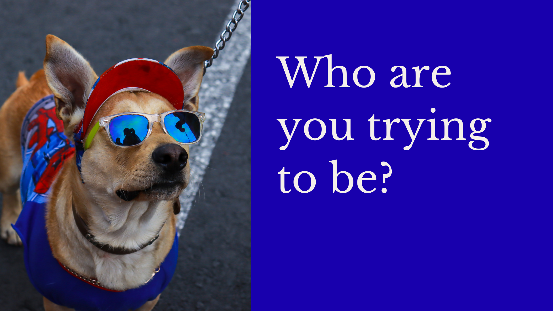 Who are you trying to be?